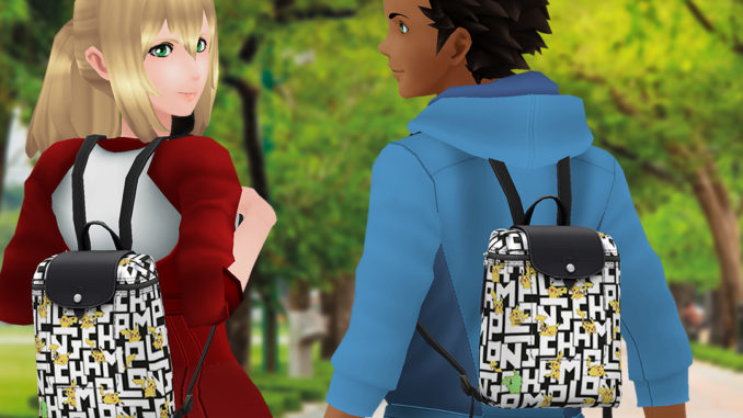 longchamp Pokemon Go, le jeu video inspire Longchamp pour la Fashion Week
