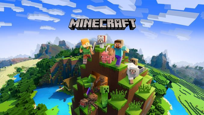 Minecraft, jeu de Mojang studios en realite virtuelle sur PlayStation VR