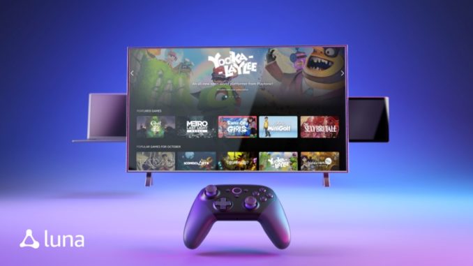 amazon Amazon, service de gaming Luna pour les jeux video