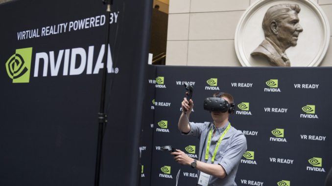 US-TECHNOLOGY-ARTIFICIAL INTELLIGENCE Nvidia GeForce Now, service de jeux en streaming sur Safari
