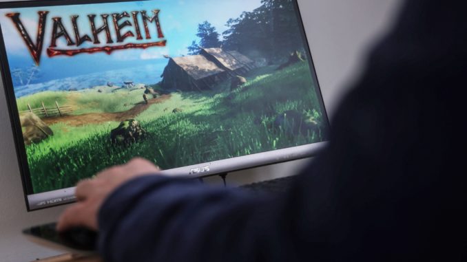 BELGIUM-TECH-GAMES-VALHEIM Valheim, nouveau jeu video avec des Vikings sur Steam