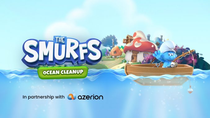 thesmurfs Jeu video The Smurfs Ocean Cleanup contre la pollution marine et les dechets