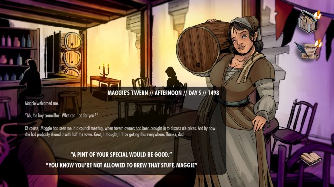 strangesickness Jeu video medieval, Strange Sickness emmene les joueurs dans une ville ecossaise