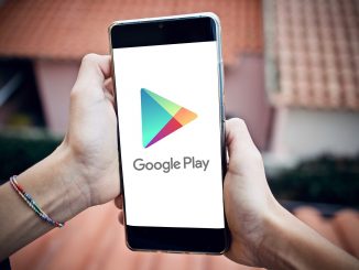 l’application Google Play sur un smartphone