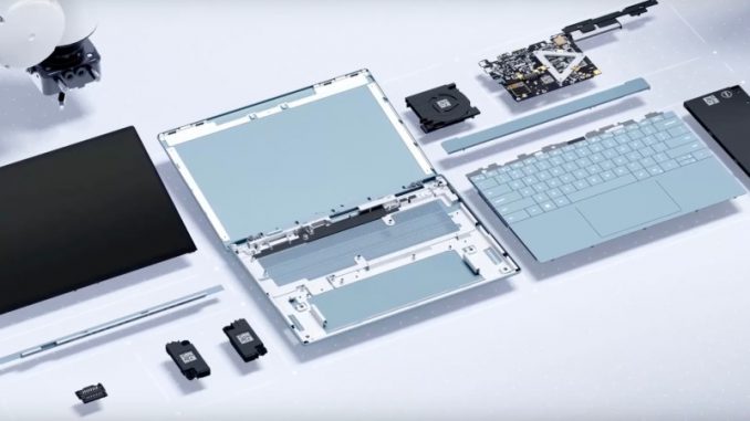 concept-lune-dell-pc-plus-durables Un modèle déstructuré de PC modulaire comme ceux du concept Luna de Dell
