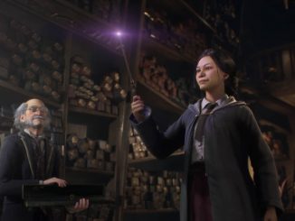 La scène du choix de la baguette magique dans le nouveau jeu Harry Potter « Hogwarts Legacy »