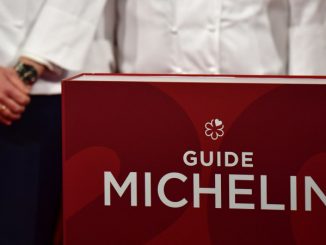 La représentation du livre rouge Guide Michelin qui a pris part à la conception du jeu Chef Life.