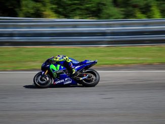 Un coureur de MotoGP