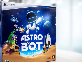 La boite du jeu « Astro Bot » sur PS5.