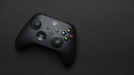 Manette noir pour Xbox. Manette noir pour Xbox.
