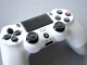 Manette de jeu blanche.