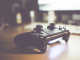 Manette noire Sony PS4.