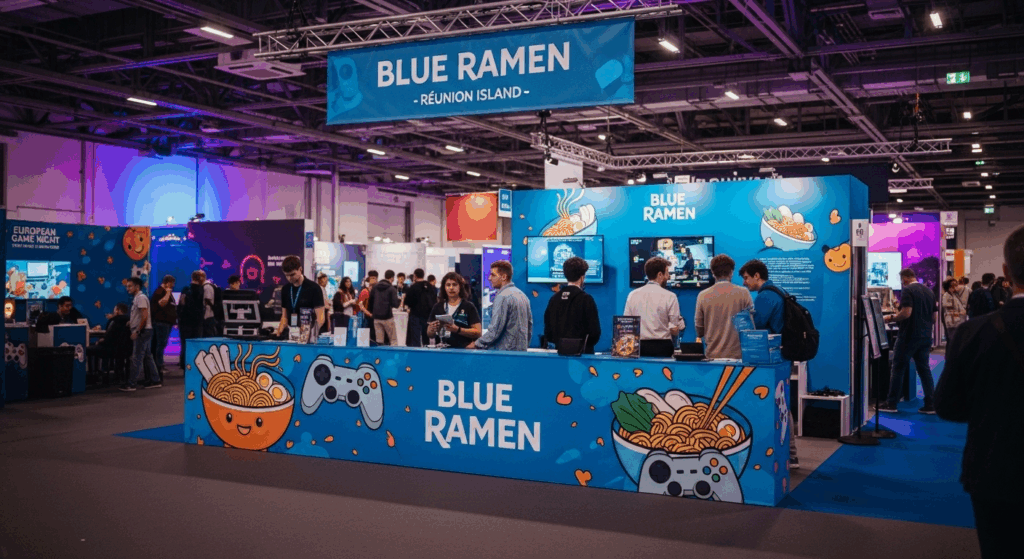 Image d’illustration de Blue Ramen à l’European Game Night 2025