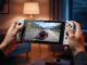 Gamer utilisant la Nintendo Switch 2