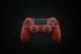 Photo De Sony Dualshock4 rouge et noir