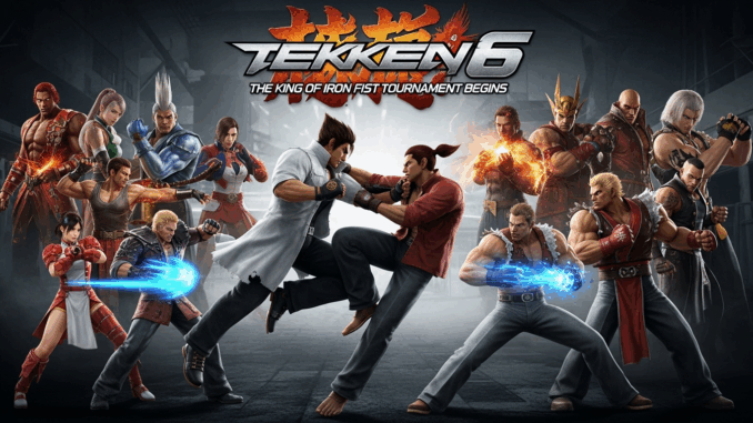 affiche-du-jeu-tekken-6.859Z Affiche du jeu Tekken 6