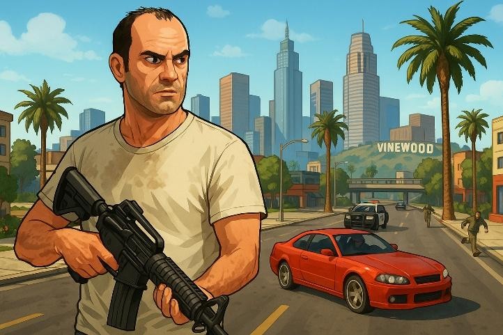 Illustration du jeu vidéo GTA