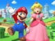 Mario et la Princesse Peach côte à côte