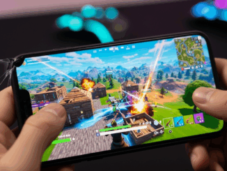 Partie intense sur Fortnite Mobile