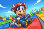 Personnage « Meuh Meuh » dans Mario Kart sur Nintendo Switch 2