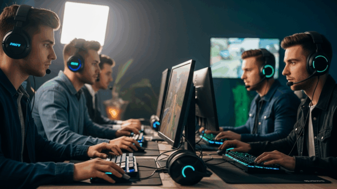 Session de jeu multijoueur