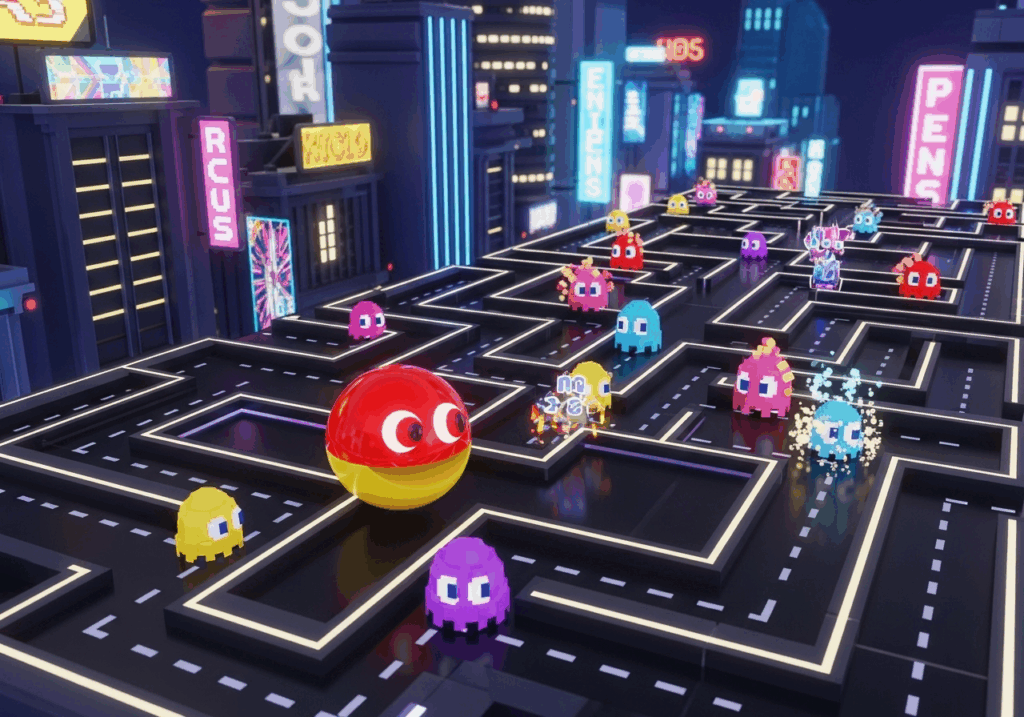 Un jeu similaire à Pac-Man