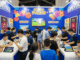 Un stand animé du salon GameVerse 2025