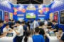 Un stand animé du salon GameVerse 2025