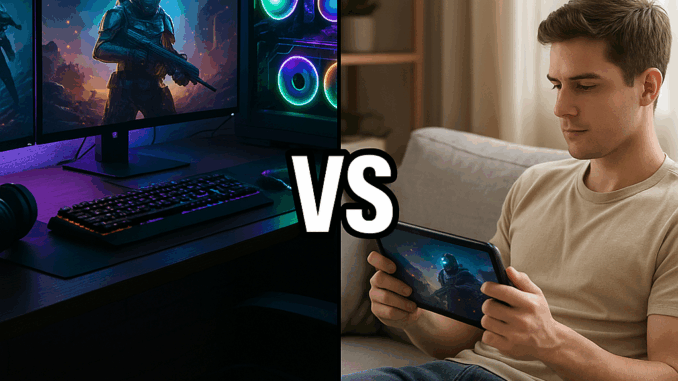 PC gaming traditionnel vs streaming de jeux nouvelle génération
