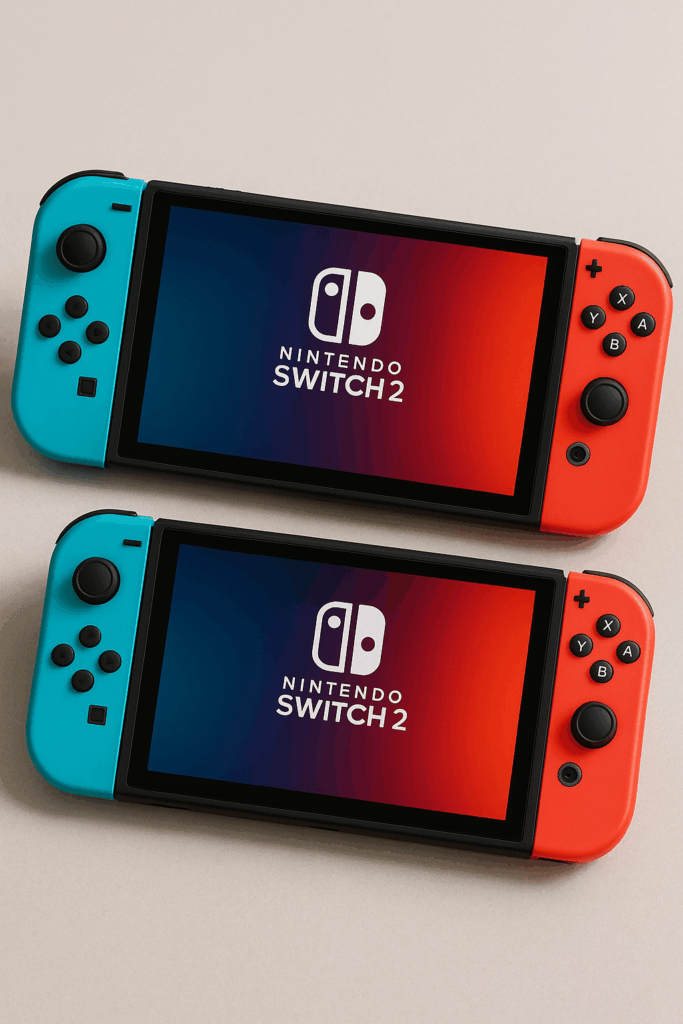 Des consoles Nintendo Switch 2