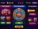 Interface de jeux casino virtuels moderne