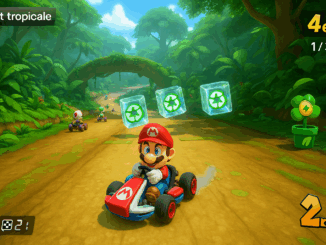 Un circuit nature de Mario Kart