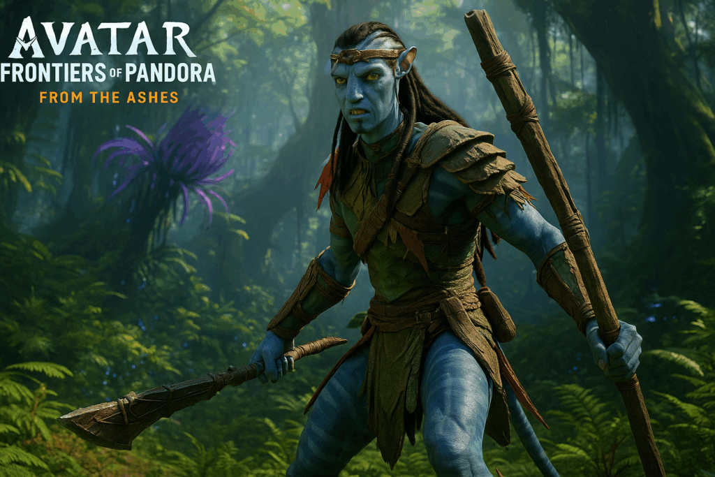 So'lek en armure de combat dans Avatar : Frontiers of Pandora