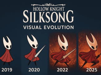 Chronologie visuelle de l'évolution d'Hollow Knight Silksong