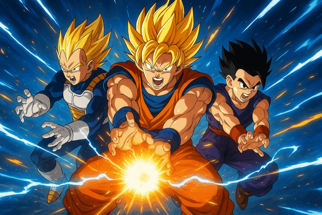 Des personnages Dragon Ball Gekishin Squadra