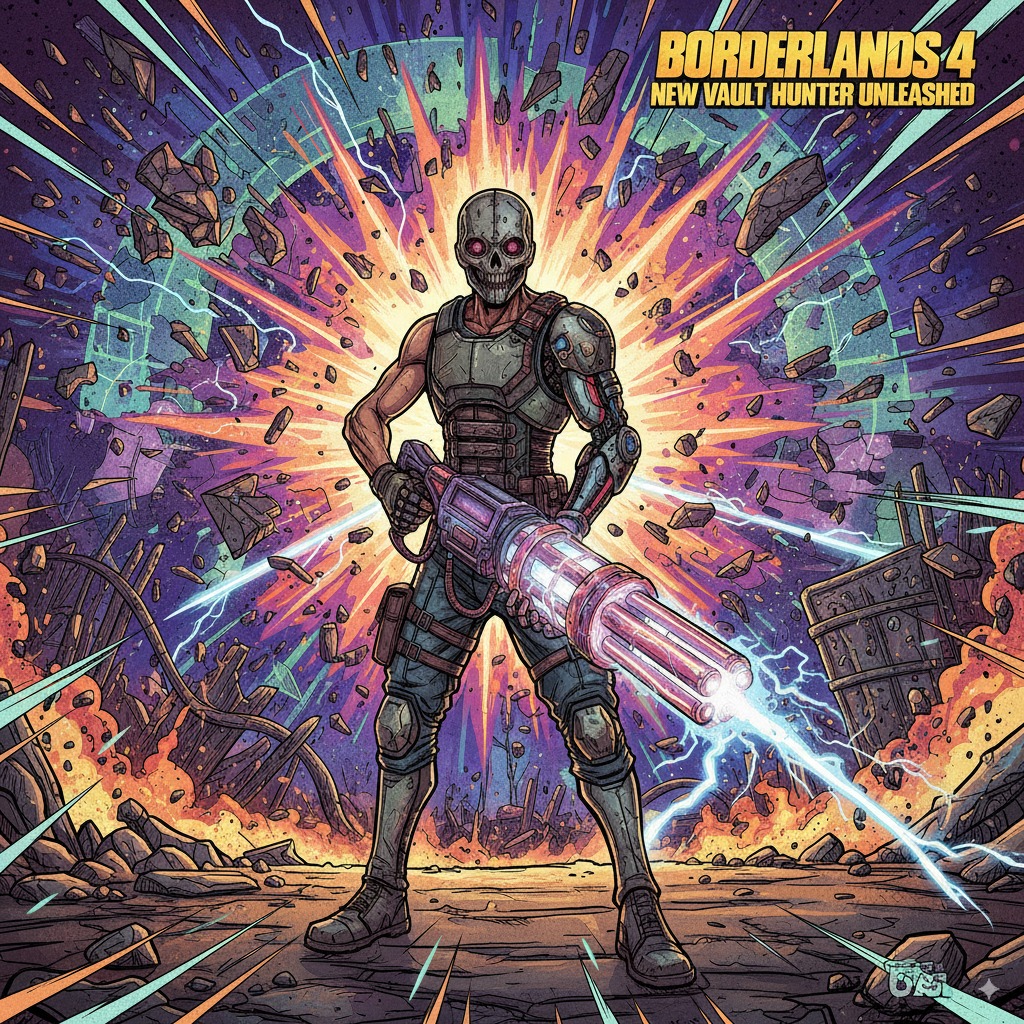 Le chasseur de l'Arche de Borderlands 4