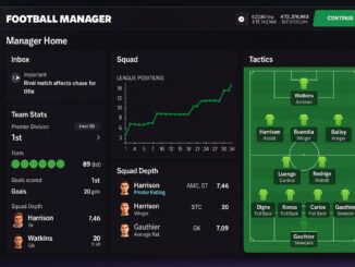 Interface utilisateur de Football Manager