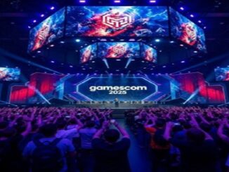 La scène principale de Gamescom 2025 pendant une annonce