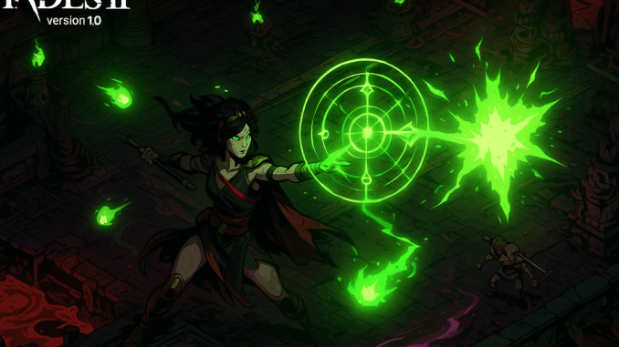 Mélinoé en action dans Hades II