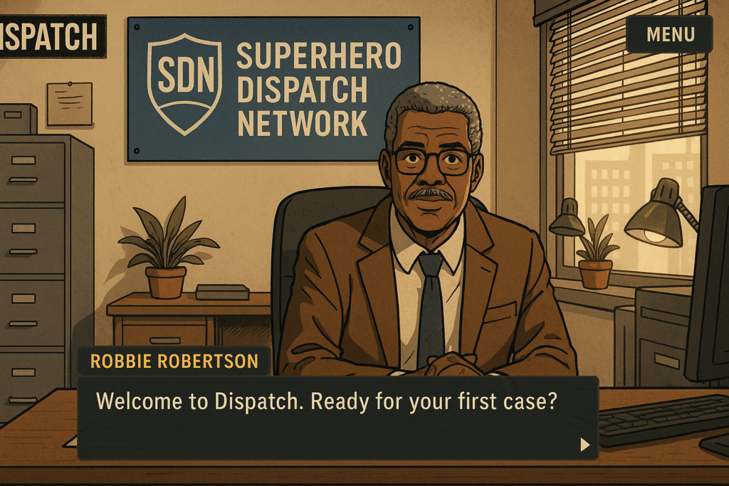 Un super-héros de Dispatch