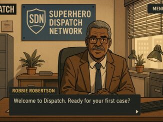 Le super-héros Robbie Robertson de Dispatch