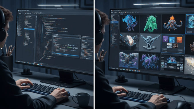 Un développeur utilisant des outils IA générative