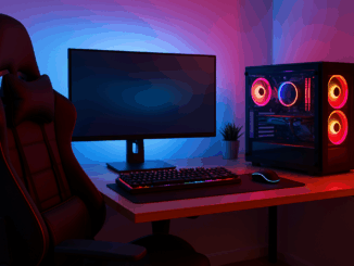 Un set up pour des sessions de gaming