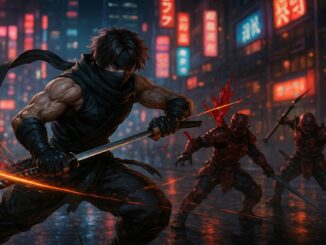 Le personnage Yakumo dans Ninja Gaiden 4