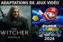 Affiches de The Witcher et Super Mario
