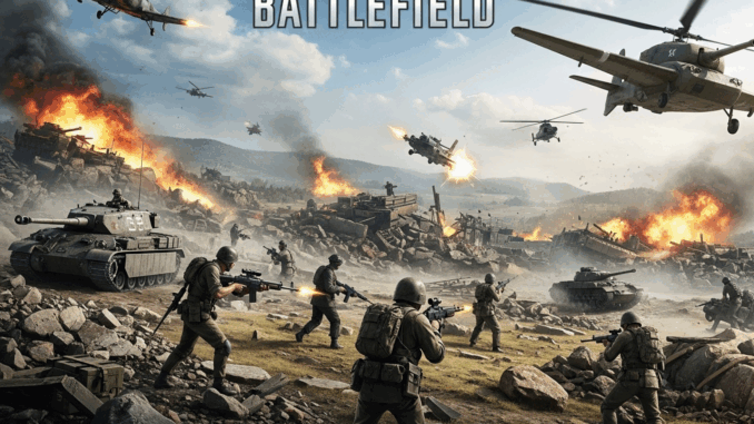 Illustration du jeu vidéo Battlefield