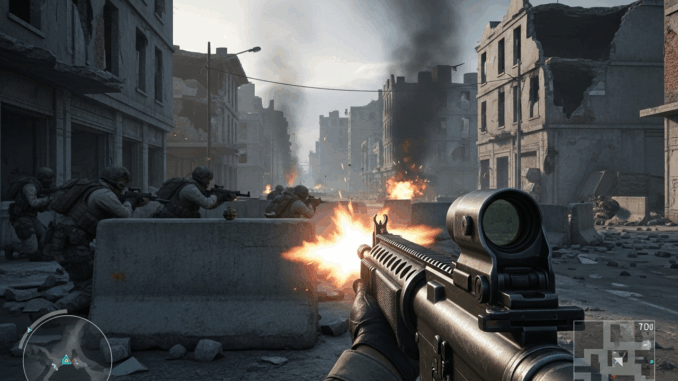 battlefield-jeu Battlefield 6 se montre à travers une vidéo de gameplay