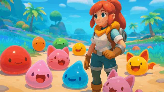 L'héroïne Beatrice dans Slime Rancher 2