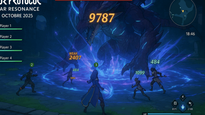 Gameplay de Blue Protocol: Star Resonance