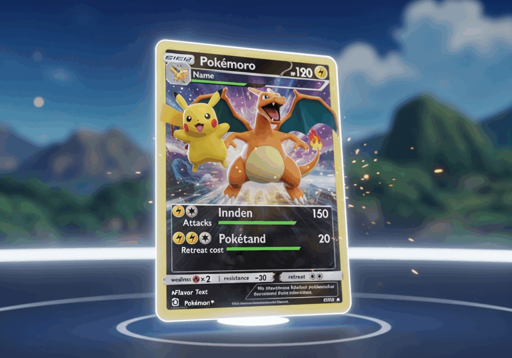 Exemple d’une carte du jeu Pokémon TCG Pocket